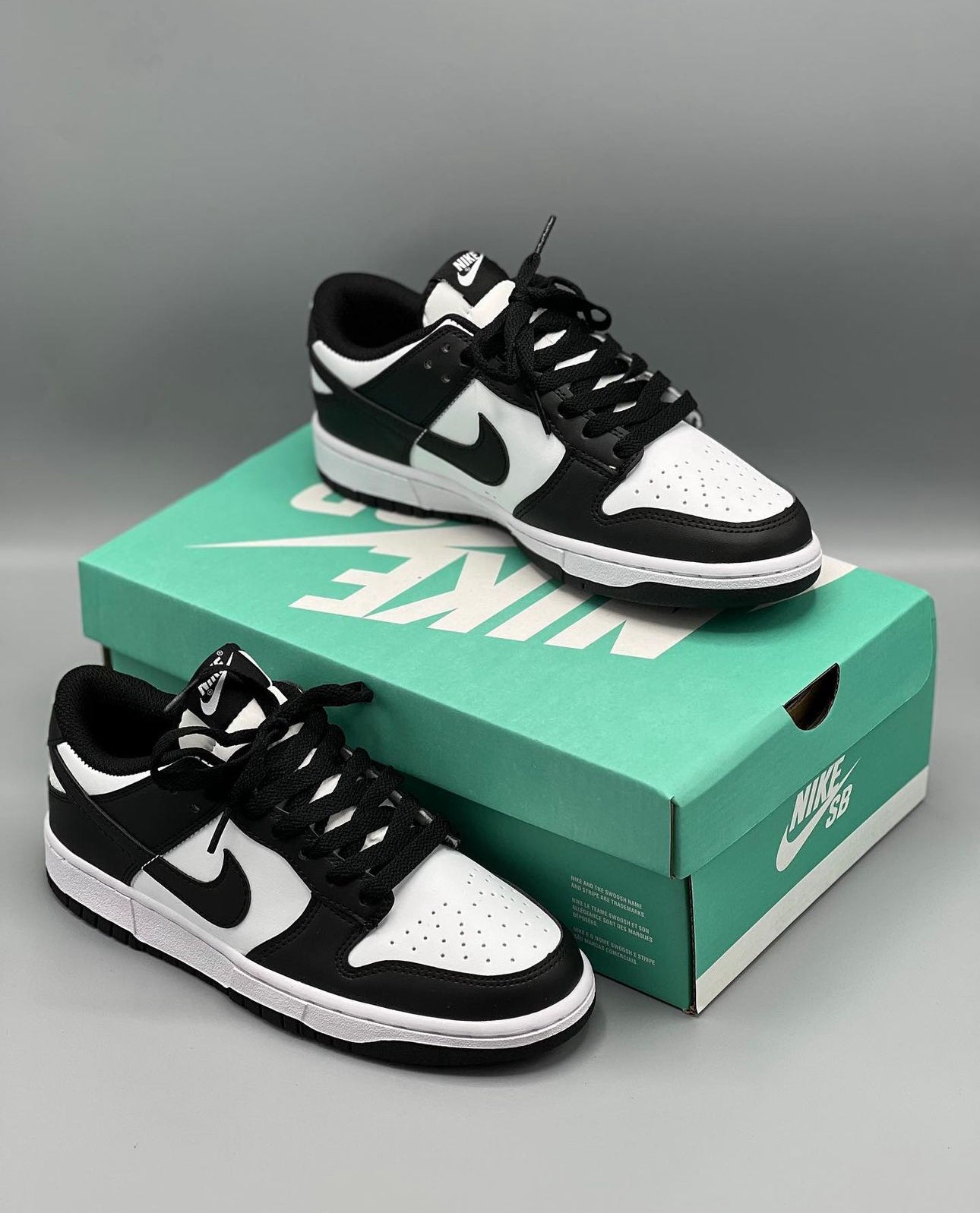 Nike dunk Low Blanco Negro