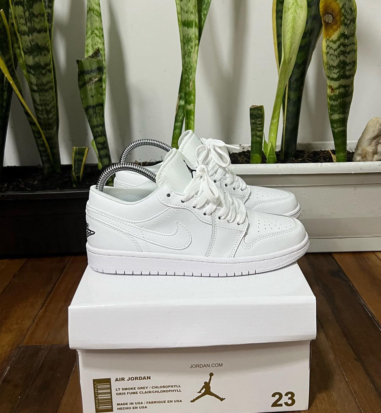 Nike Retro 1 Low blanca