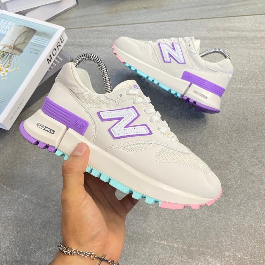 New Balance 1300 Blanco Morado