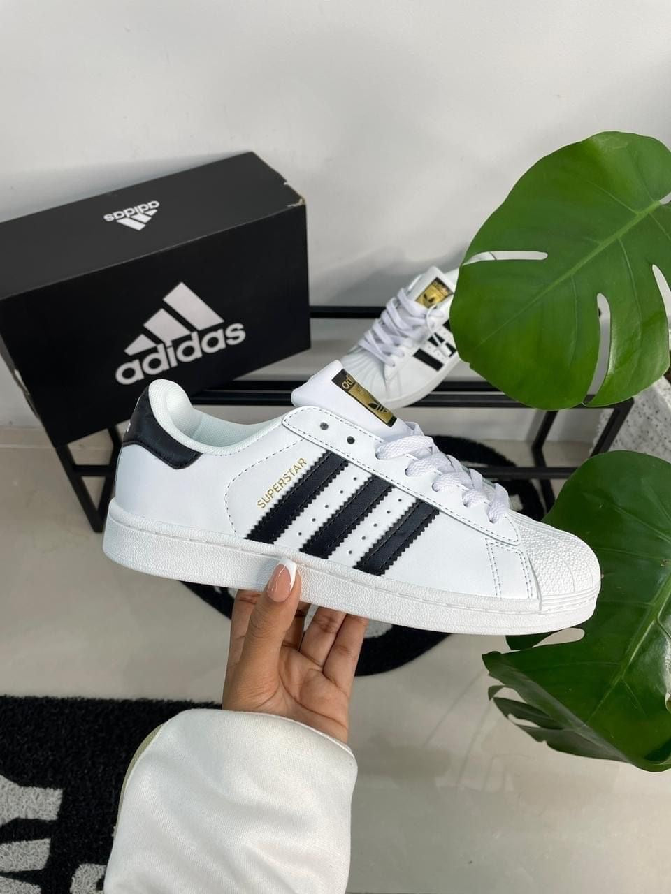 ADIDAS SUPER STAR BLANCO NEGRO