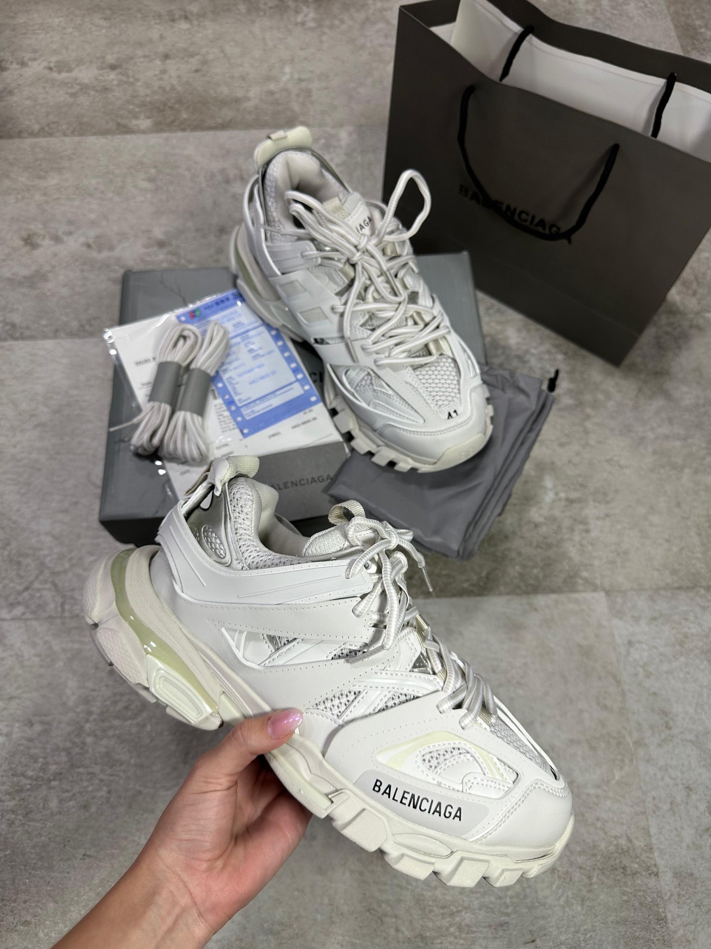 Balenciaga Track Beige