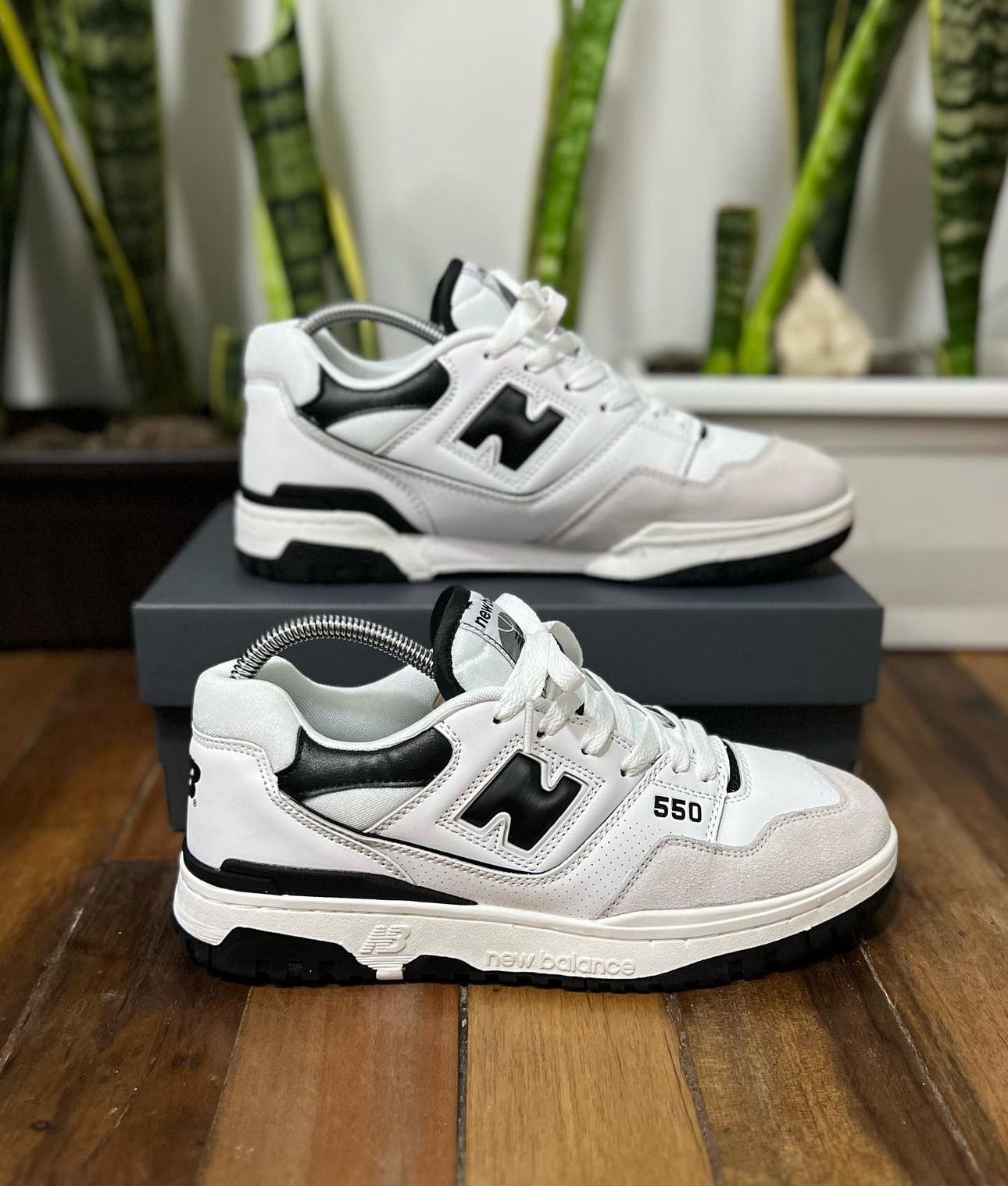 New Balance 550 Blanco Negro