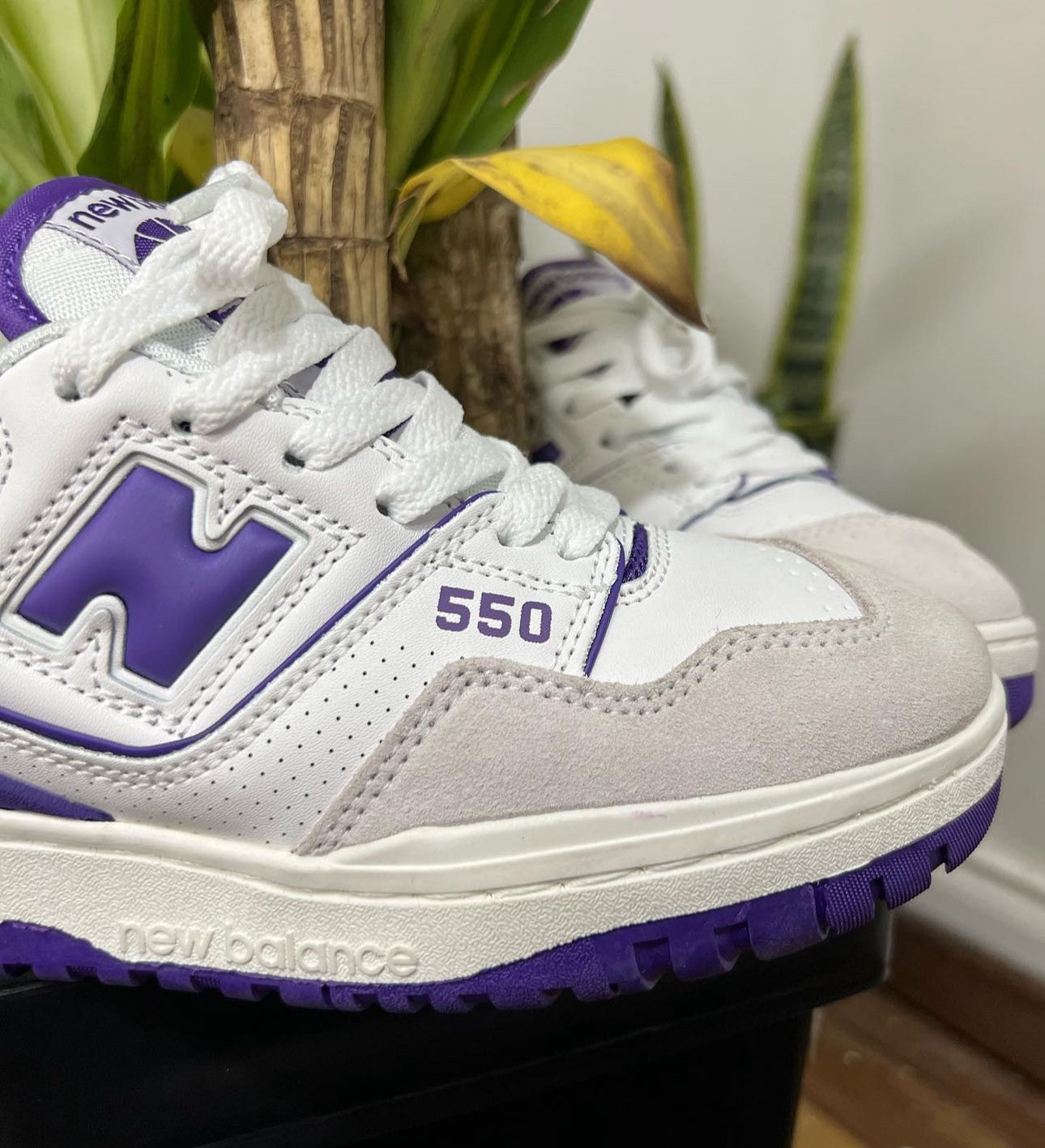 New Balance 550 Morado