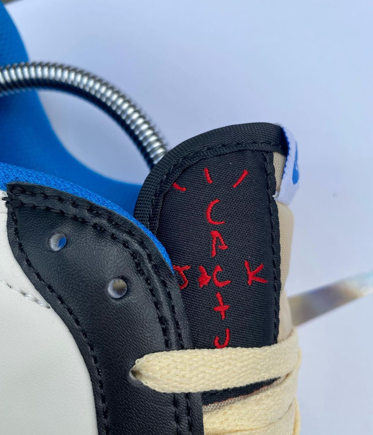 Jordan Travis Scott Cream Blue