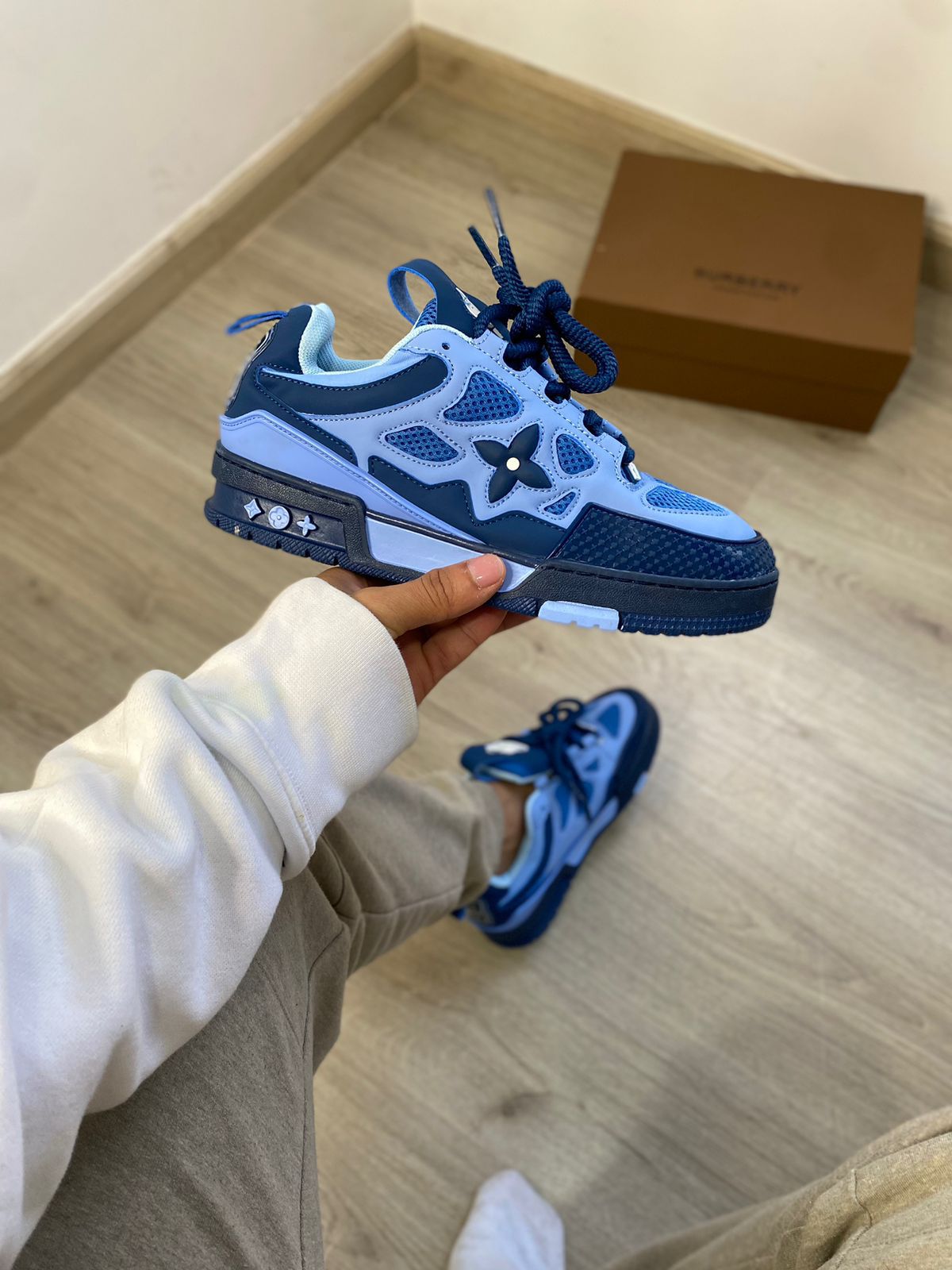 LOUIS VUITTON SKATE AZUL🔥