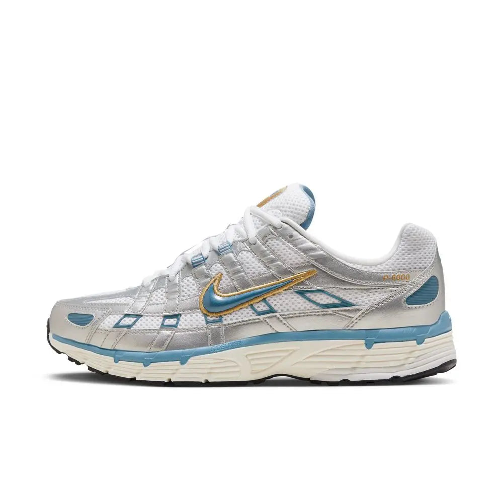 Nike P-6000 Metallic Silver Aegean Storm